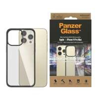 Etui PanzerGlass ClearCase iPhone 14 Pro Max 6,7" Antibacterial czarny/black 0408