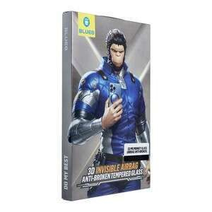 Szkło Hartowane 5D Mr. Monkey Glass - Apple iPhone 16 Pro Max czarny (Airbag Anti-broken)