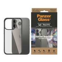 Etui PanzerGlass ClearCase iPhone 14 Pro 6.1" Antibacterial czarny/black 0406