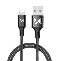 Wozinsky kabel przewód USB - Lightning 2,4A 1m czarny (WUC-L1B)