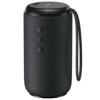 USAMS Głośnik YC Series Bluetooth 5.0 10W Waterproof Wireless Speaker with Lanyard czarny/black YC011YX01(US-YC011)