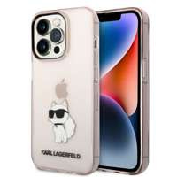 Etui KARL LAGERFELD Apple iPhone 14 Pro Max Ikonik Choupette Różowy Hardcase