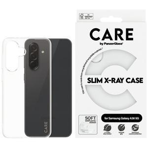 Etui CARE by PanzerGlass Fashion X-Ray do Samsung Galaxy A36 5G przezroczysty