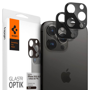 OSŁONA APARATU SPIGEN IPHONE 14 PRO / 14 PRO MAX / 15 PRO/ 15 PRO MAX / 16 PRO/ 16 PRO MAX OPTIK.TR 2-PACK BLACK