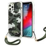 Etui GUESS Apple iPhone 12 Pro Max Camo Collection Khaki Hardcase