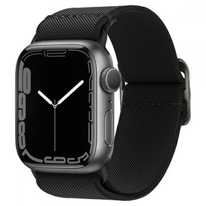 Pasek SPIGEN Fit Lite Apple Watch 6 / 7 / 8 / 9 / 10 / SE / ULTRA 1 / 2 (44 / 45 / 46 / 49 MM) BLACK Czarne