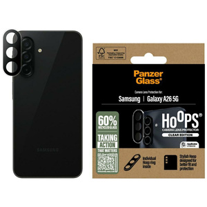 Szkło hartowane na obiektyw PanzerGlass Hoops Lens Protector do Samsung Galaxy A26 5G przezroczysty