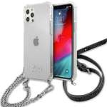 Etui GUESS Apple iPhone 12 Pro Max 4G Silver Chain Bezbarwny Hardcase