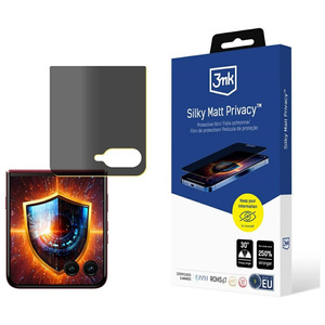 Folia prywatyzująca 3MK Silky Matt Privacy do Motorola Razr 60 Ultra