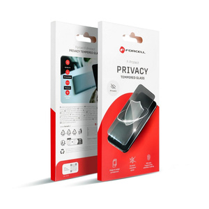 Szkło hartowane do iPhone 14 PRO MAX Forcell Privacy Glass czarne